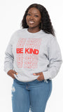 Be Kind sweater (Grey)